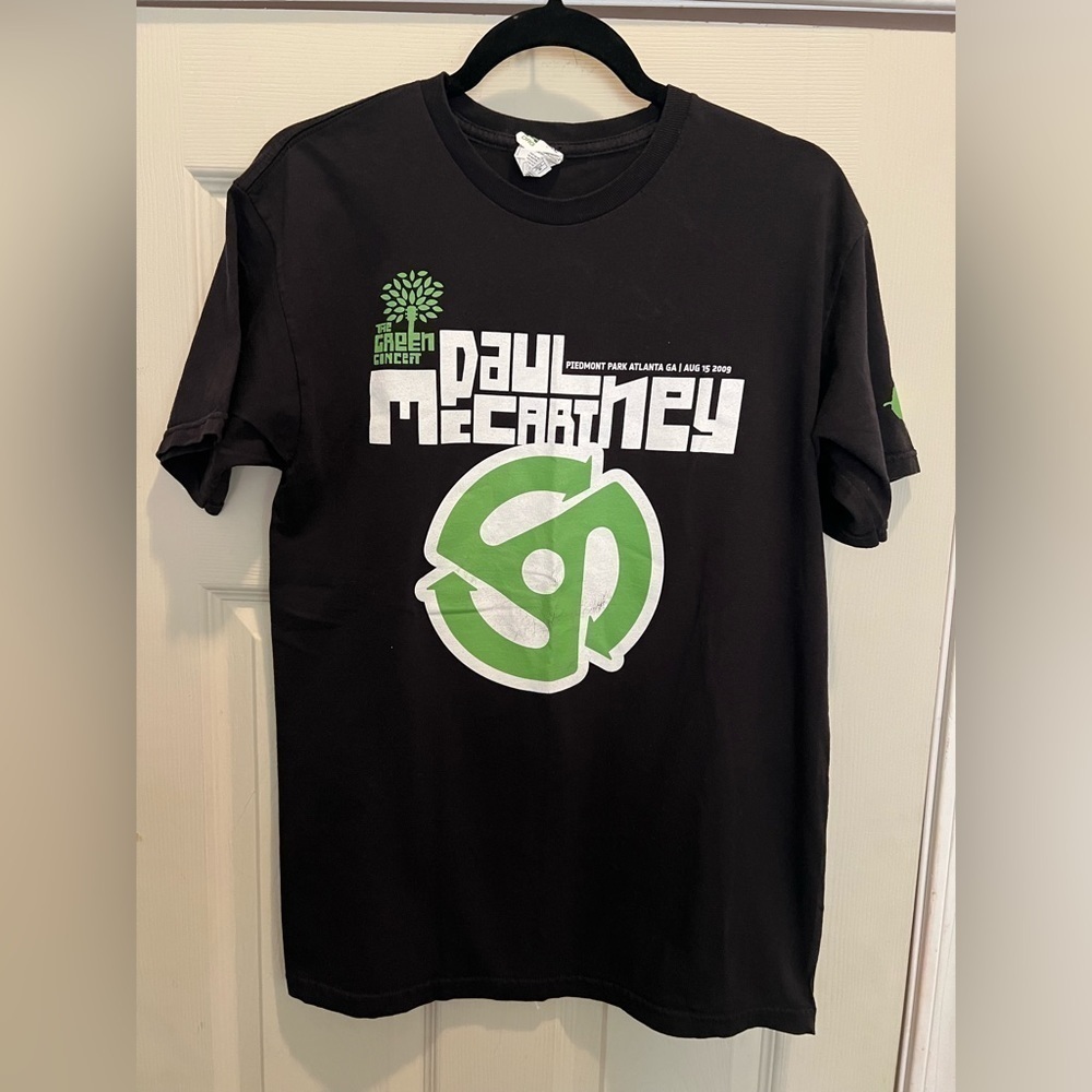 The Green Concert- Paul McCartney Piedmont Park Concert Shirt - 2009